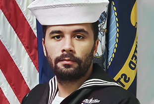 Navy esports player Thessa L. Reed poses for an official Goats and Glory headshot