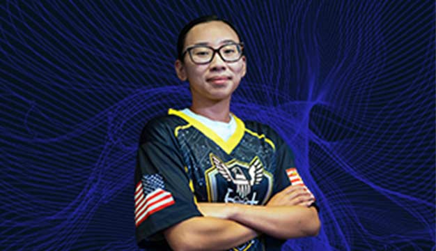 Angelica Javier of the U.S. Navy Esports Team Goats & Glory