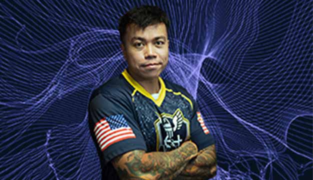 Rod Camiso of the U.S. Navy Esports Team Goats & Glory 