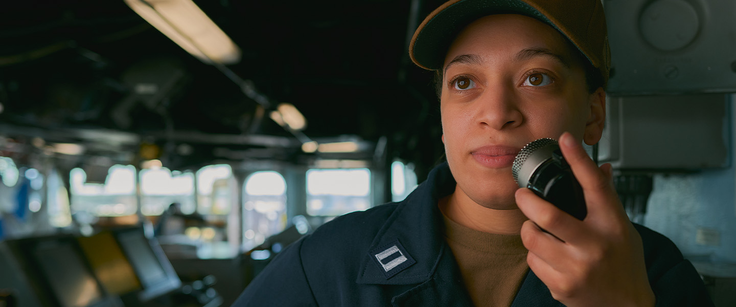 A Surface Warfare Officer operates the most advanced fleet of ships in the world and commands the crew that works on them.