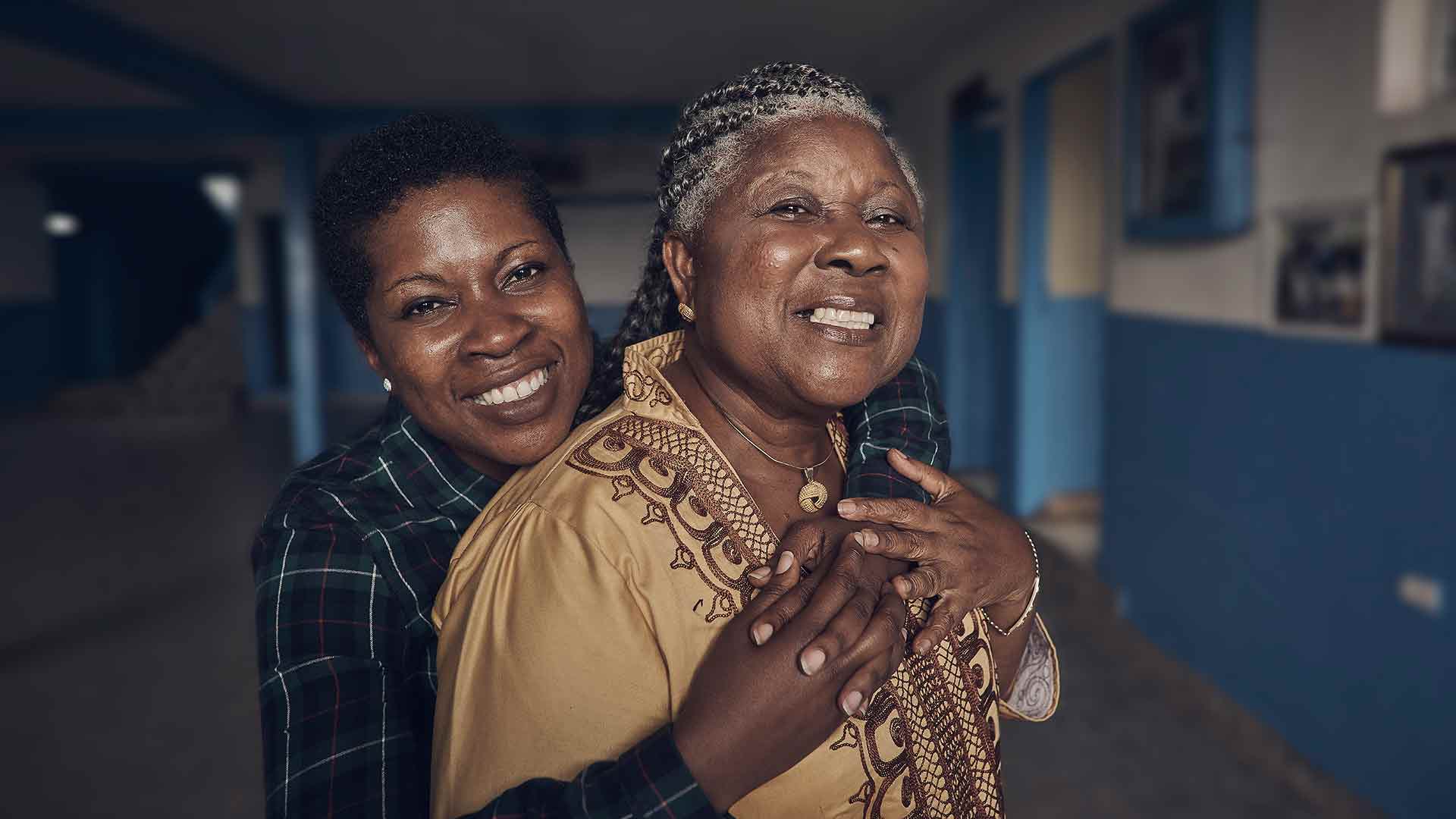 Navy Infectious disease doctor Nehkonti treats a patient in a hospital in Monrovia, Liberia