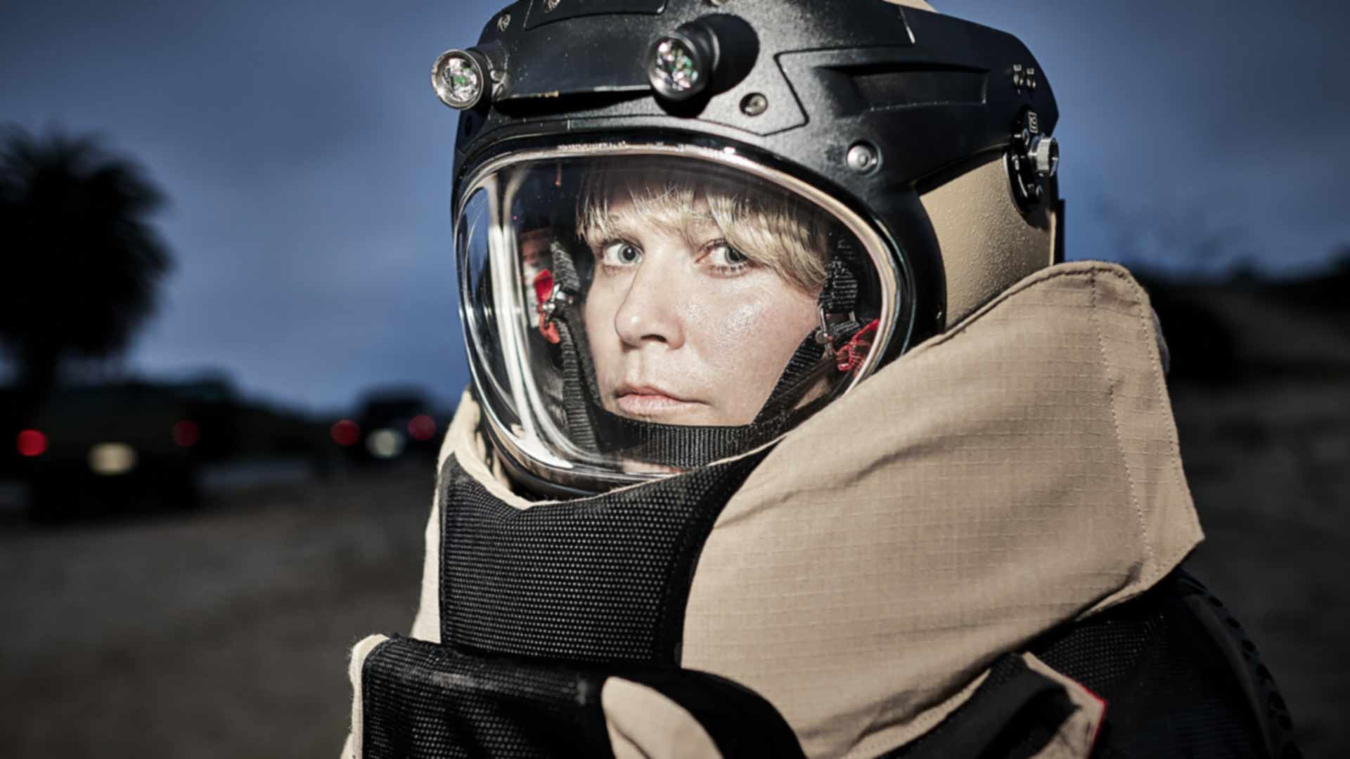 us navy sailor brie coger in full explosive ordnance safety